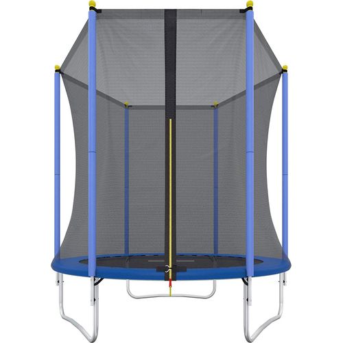 Leiv Trampolin Basic - Gartentrampolin-Set - Ø 183 cm Rheinland GS Komplettset inkl. Sicherheitsnetz mit Schlaufenbefestigung