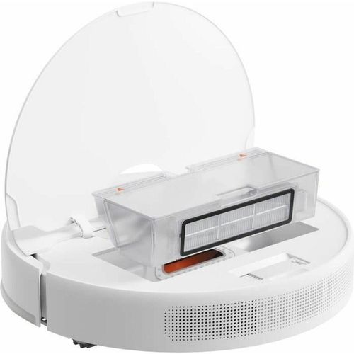 Dreame D9 MAX Staubsaugerroboter Mop Sauger 4000 Pa, LDS Navigation, Karten VariousFloors, Detaillierte Steuerung de Apps und Kompatibilität con Alexa Teppiche, Hartböden Tierhaare Blanco