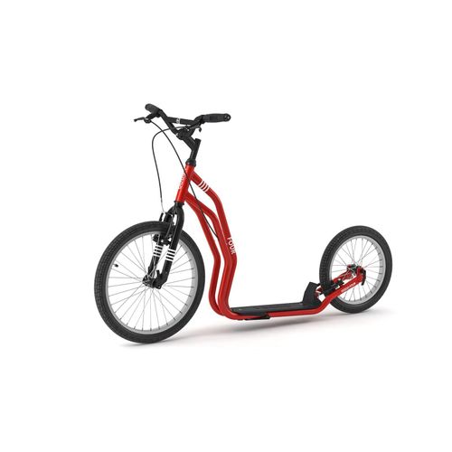 Tretroller Yedoo Numbers Four 20/16 Dogscooter Scooter Roller Cityscooter rot