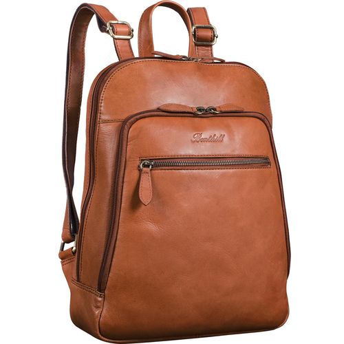 Benthill Rucksack Echt Leder - Kurierrucksack Fahrradrucksack Trekkingrucksack - Damen Herren Rucksack - Lederrucksack