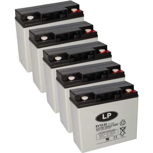 Bleiakku 60V 22Ah (5x 12V 22Ah) kompatibel SXT Raptor 1200 V2 & Viper