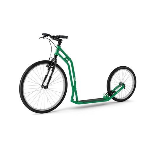 Tretroller Yedoo Numbers Five 26/20 Dogscooter Scooter Roller Cityscooter grün