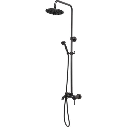 Duschsäule, Duschpaneele Retro Black 2