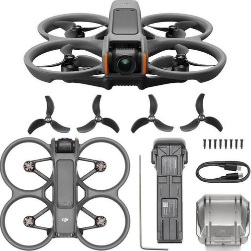 DJI Avata 2 WiFi-Drohne, 4K, 60fps, HDR, Kompatibel mit FPV-Brillen, 46 GB
