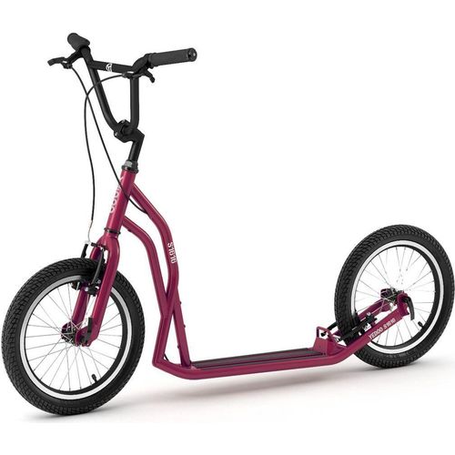 TTretroller Yedoo Steel S1616 Dogscooter Scooter Roller Cityscooter weinrot