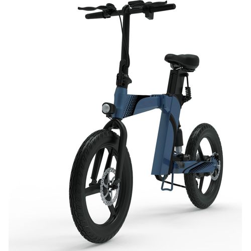 E-Bike Klappräder Blau 20 Zoll Elektrofahrrad mit 36V/8Ah AKKU, 250W Motor, 25km/h Reichweite von 70-90 km Falt-E-Bike, 7-Gang SHIMANO