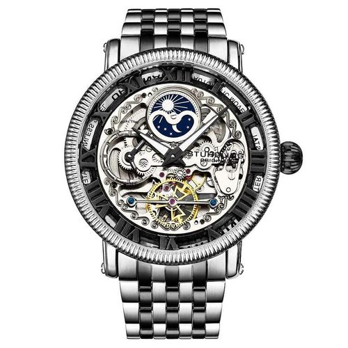 Stührling Herrenuhr Special Reserve 3922 48mm Skelett – ST Automatikwerk