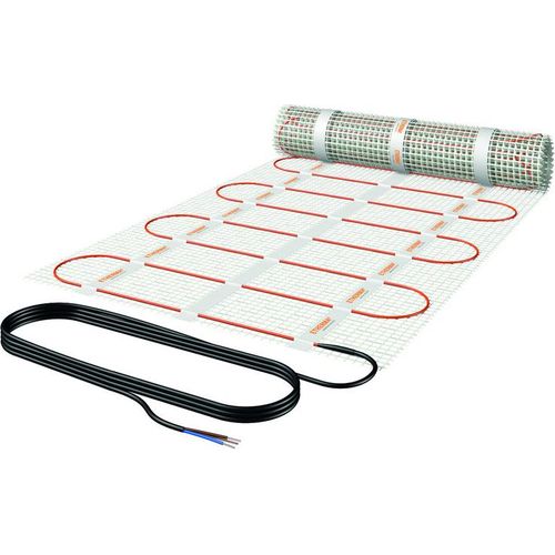 Extra dünne und selbstklebende Bodenheizmatte mit geringer Aufbauhöhe Etherma, Leistung:525 Watt