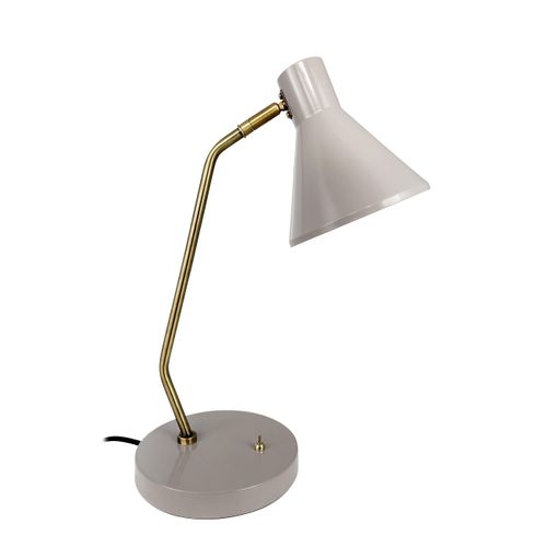 Tischlampe, Tischleuchte, Nachttischlampe, Schreibtischlampe, LED Leselampe, Sleep braun