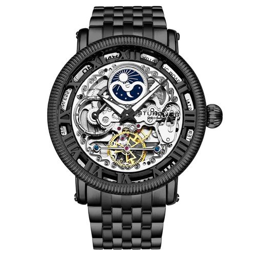 Stührling Herrenuhr Special Reserve 3922 48mm Skelett – ST Automatikwerk