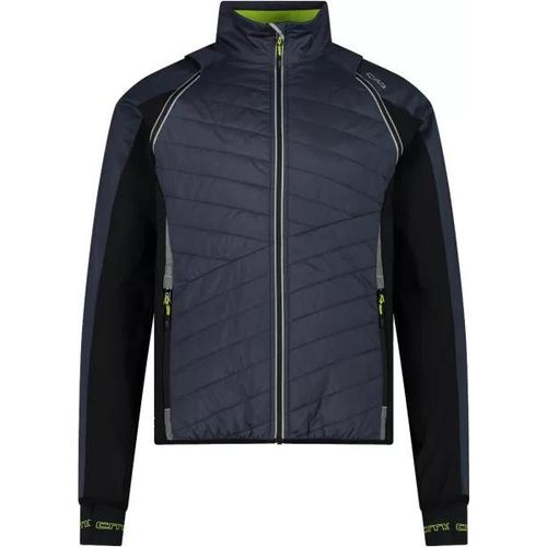 Cmp Man Jacket With Detachable Sleeves Titanio-Nero Titanio-Nero 58