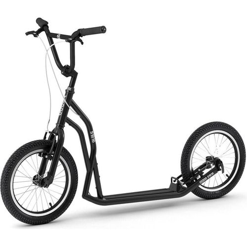 Tretroller Yedoo Steel S1616 Dogscooter Scooter Roller Cityscooter schwarz