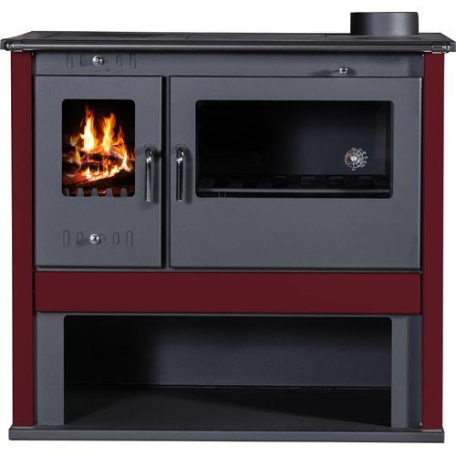 EEK A Kaminofen Küchenofen Holzherd BImSchV II Victoria VIKI LUX Bordeaux
