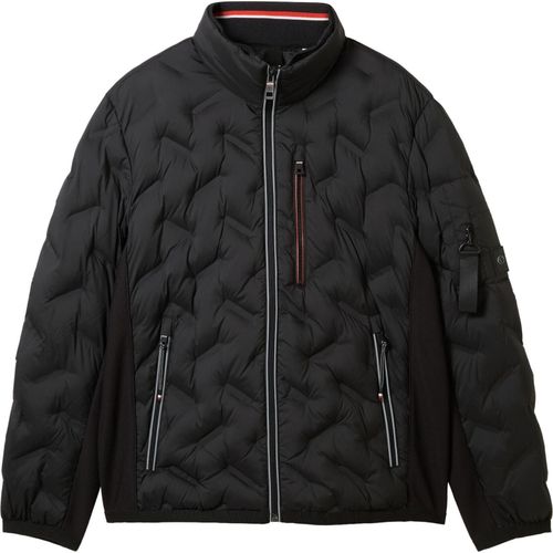 Tom Tailor Decorative Hybrid Jacke Schwarz M Mann Schwarz M
