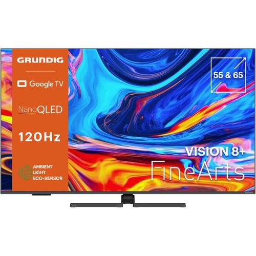 Grundig FineArts 65 CQA 8490 London 65 Zoll QLED TV 4k Fernseher
