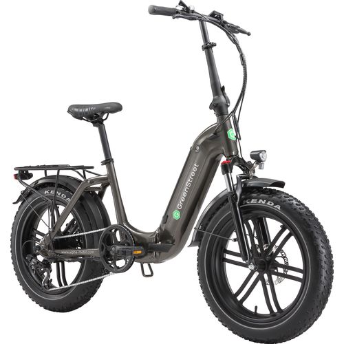 E-Bike Tiefeinsteiger Klapprad GS5 250 W 20 Zoll anthrazit