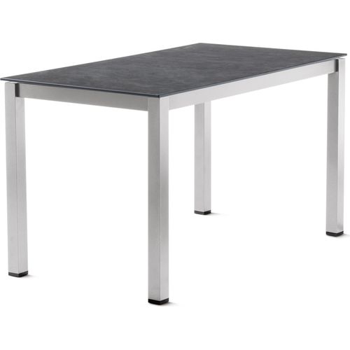 Tischgestell >Lounge< in graphit, Aluminium - 118x67x78cm (BxHxT)