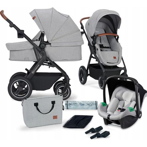 Kinderkraft B-TOUR Kombikinderwagen Grau