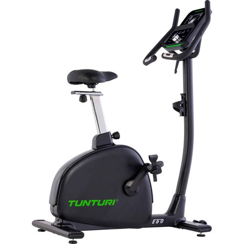 Tunturi Signature E60 Heimtrainer - Ergometer & Servomotor - Bluetooth - Fitnessfahrrad mit 26 Trainingsprogrammen - Niedriger Einstieg - Verstärkte Pedale - Komfort Plus Sattel