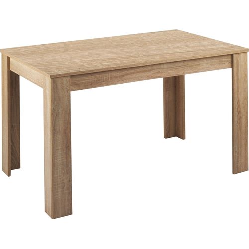 Tisch >NEPAL< in Eiche-Optik 140 x 75 x 80 cm (BxHxT)