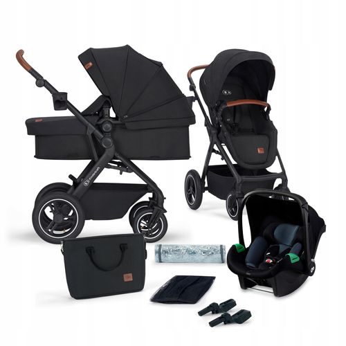 Kinderkraft B-TOUR Kombikinderwagen Schwarz