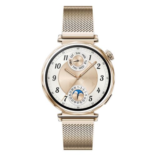 Huawei Watch GT5 41mm gold Smartwatch, 352 ppi, AMOLED Farbdisplay, 5 ATM