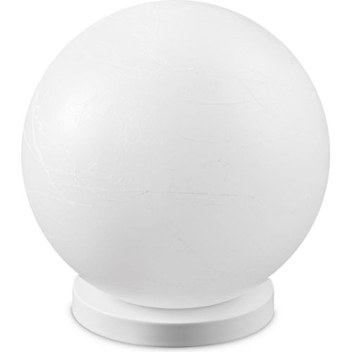 Zeitgenössische Tischlampe Papier Metall Weiß 1 Licht E27 25W Ip20