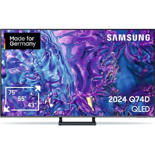 Samsung GQ75Q74DATXZG AI 77 Zoll Fernseher 4K QLED TV