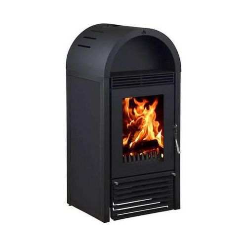 EuroTeplo Kaminofen wasserführend | Marbella Schwarz | 12 kW
