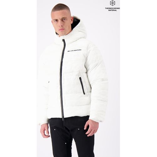 Black Bananas Block Freeze Puffer Jacke, Weiß, XL