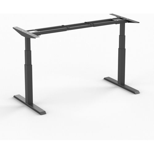 Höhenverstellbarer Schreibtisch - Steelforce 470 - Gestell Schwarz - Elektrisch