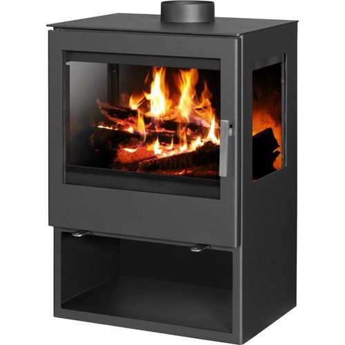 Kaminofen Conforto Modena Vision Stahl schwarz 9,76 kW