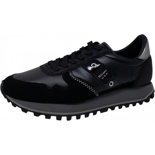Blauer USA Millen 01 Damen Sneaker in Schwarz, Größe 37