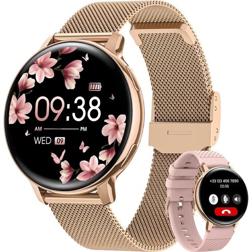 Damen's Smartwatch mit Telefonfunktion, 1,39