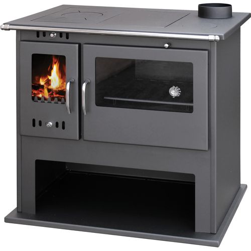 EEK A Kaminofen Küchenofen Holzherd mit Backfach und Herdplatte VICTORIA VIKI LUX 10,5 kW BImSchV Stufe 2