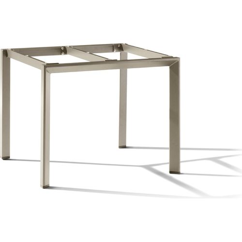 Tischgestell >Freesystem< in Champagner, Aluminium - 90x74x90cm (BxHxT)