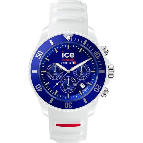 Ice Watch Chronograph 'Ice Cocorico - Chrono - Blue White Red' Herren Uhr 023252