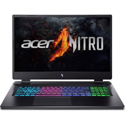 Gaming-Notebook Nitro 17 (AN17-42-R4GJ), 17,3 Zoll, Copilot+ PC, QHD, IPS, 165Hz, Ryzen 9 8945HS, 16GB, 1TB