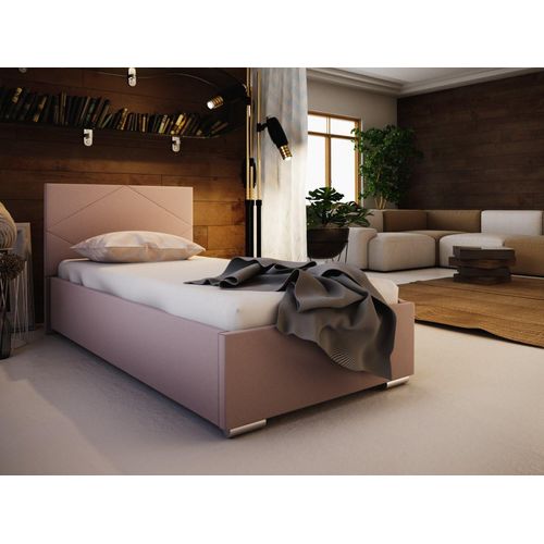 Einzelbett 90x200 FLEK 5 – rosa