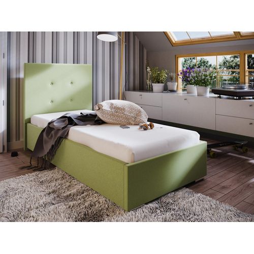 Einzelbett 80x200 FLEK 1 – gelb