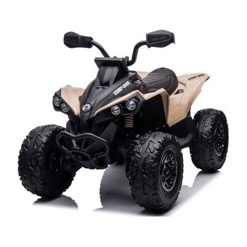 FINOOS Kinderquad Kinder Elektro-Quad, CAM-AM RENEGADE 24V Elektroauto Kinderfahrzeug für Kinder Khaki