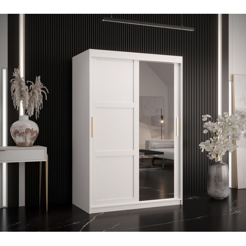 Kleiderschrank RAISA 2 – Breite 120 cm, weiß