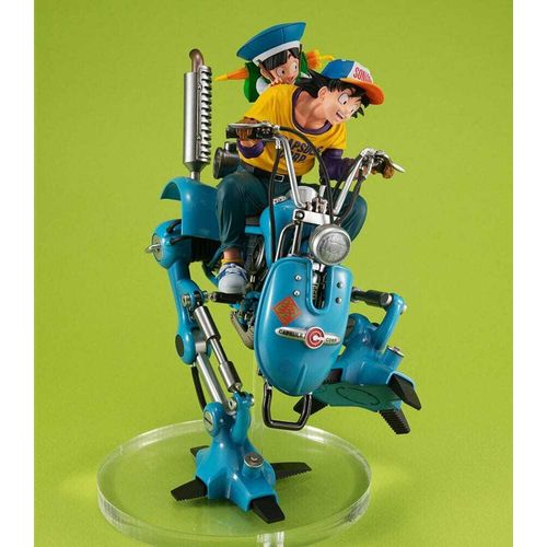 Dragonball Z Desktop Real McCoy EX PVC Diorama Son Goku & Son Gohan & Robot with two legs 20 cm
