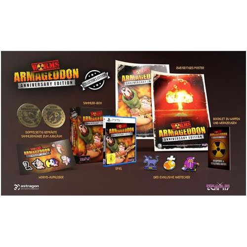 Astragon Worms Armageddon: Anniversary Collectors Edition, PlayStation 5, Multiplayer-Modus, T (Jugendliche), Physische Medien