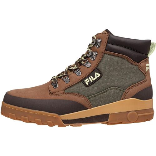 Herren Fila Grunge II Mid CVS Leder Trapper Stiefel 42