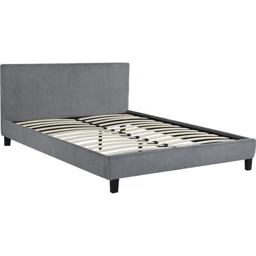 Doppelbett aus Cord 