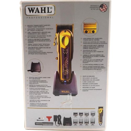 WAHL Haarschneidemaschine 5 Star Gold Cordless Magic Clip Schnurlos 100+ Minuten Kraft