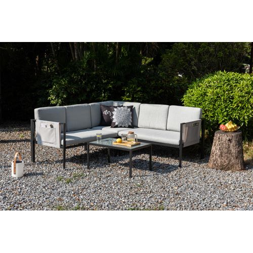 Lounge Set Kos inkl. Seitentaschen für extra Stauraum