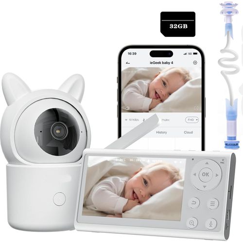ZREE Babyphone mit Kamera 4.3
