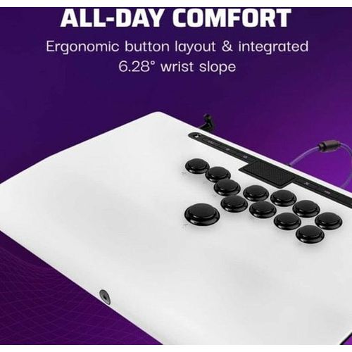PDP Victrix Pro FS-12 Arcade Fight Stick Blanco für PS5/PS4